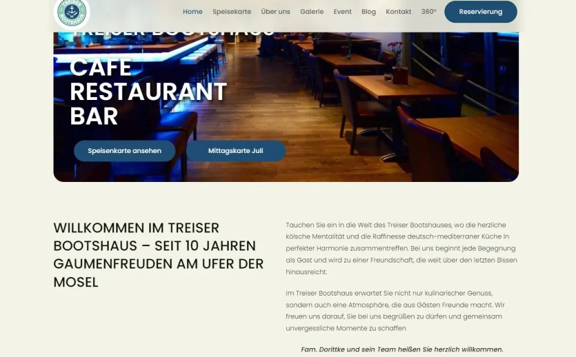 Restaurant - Bootshaus